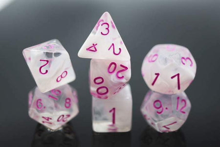 Foam Brain Games Cloudy Passion RPG Dice Set