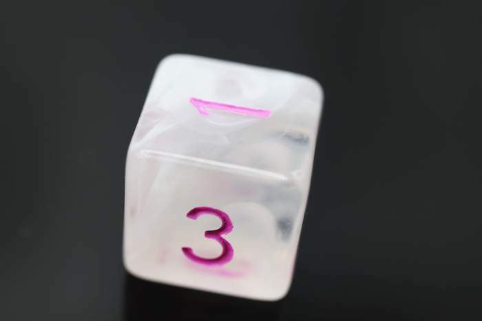 Foam Brain Games Cloudy Passion RPG Dice Set