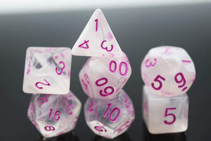 Foam Brain Games Cloudy Passion RPG Dice Set