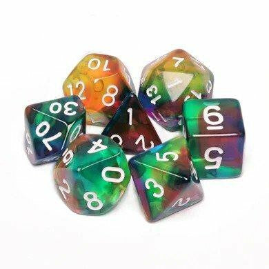 Foam Brain Games Colorful Wind RPG Dice Set