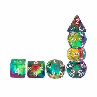 Foam Brain Games Colorful Wind RPG Dice Set