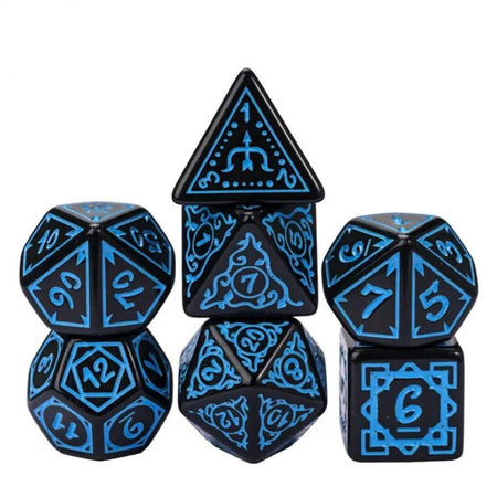 Foam Brain Games Cryptic Knots: Ocean - RPG Dice Set 
