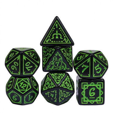 Cryptic Knots: Verdant - RPG Dice Set