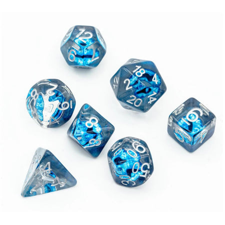 Foam Brain Games Cyberpunk Eye RPG Dice Set 