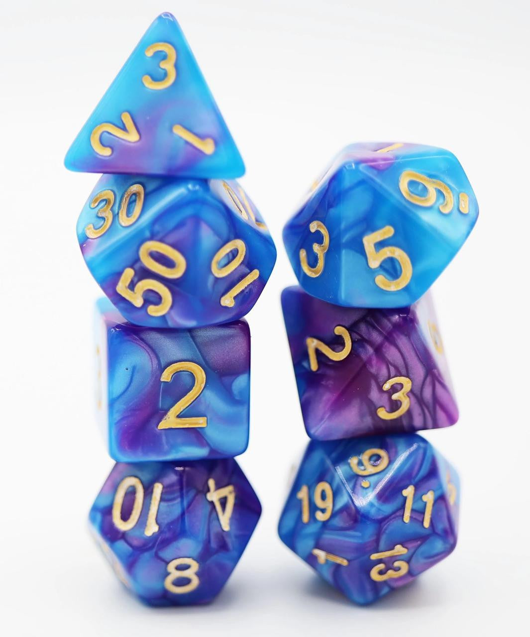 Foam Brain Games Delphinium RPG Dice Set 