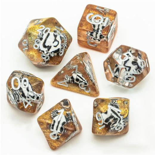 Foam Brain Games Desert Bull Head RPG Dice Set