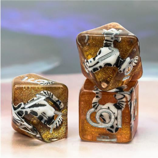 Foam Brain Games Desert Bull Head RPG Dice Set
