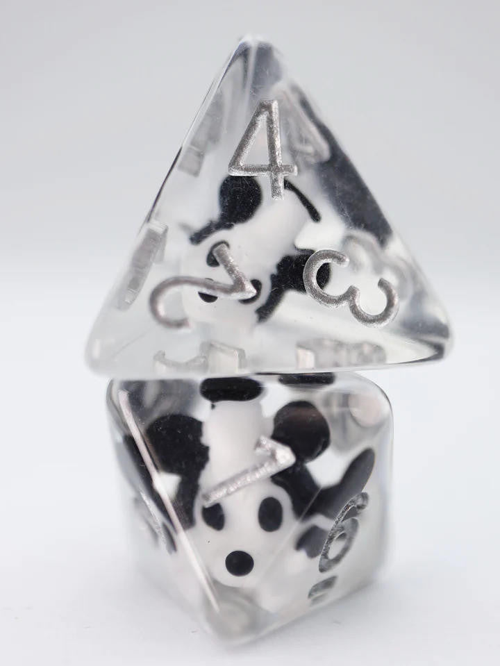 Foam Brain Games Dice Boat Willie Mickey RPG Dice Set 