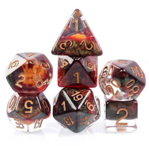 Foam Brain Games Dragon Mask RPG Dice Set