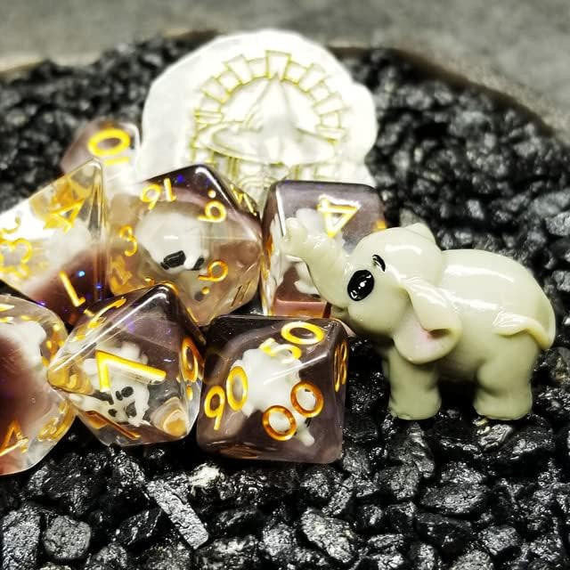 Foam Brain Games Elephant RPG Dice Set 