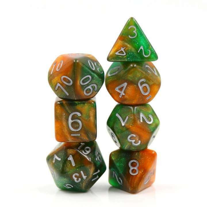 Foam Brain Games Emerald Vale RPG Dice Set