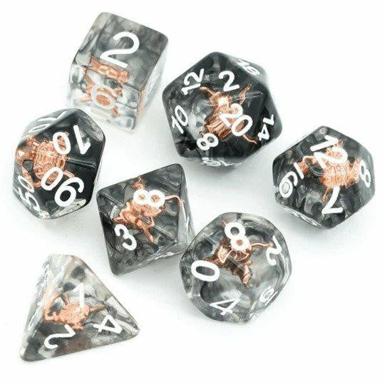 Foam Brain Games Fighters Shield Class RPG Dice Set