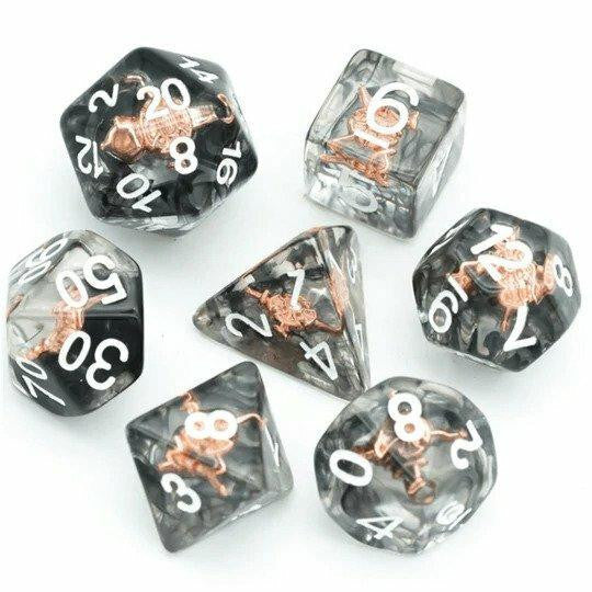 Foam Brain Games Fighters Shield Class RPG Dice Set
