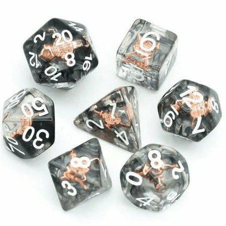 Foam Brain Games Fighters Shield Class RPG Dice Set