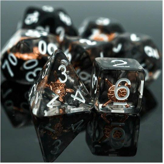 Foam Brain Games Fighters Shield Class RPG Dice Set