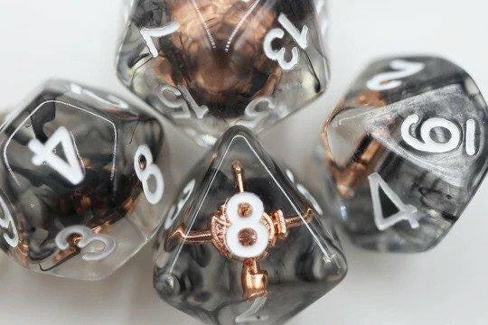 Foam Brain Games Fighters Shield Class RPG Dice Set