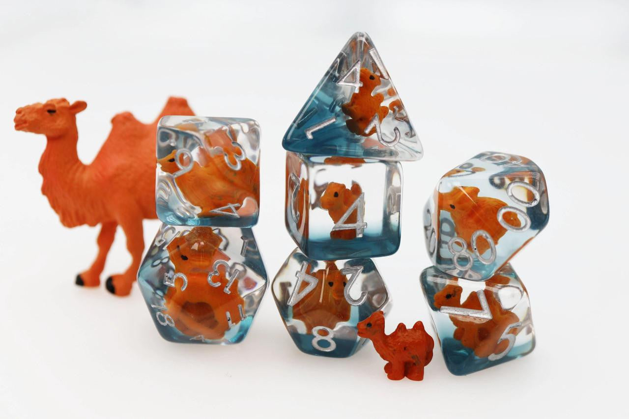 Foam Brain Games Foam Brain Dice - RPG Dice Set - Caravan Camel 