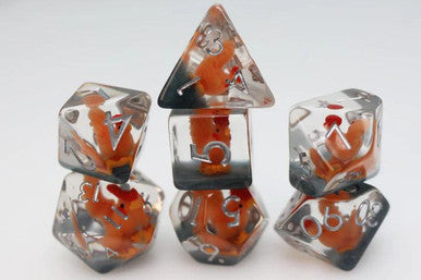 Foam Brain Dice - RPG Dice Set - Crowing Rooster