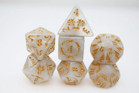 Foam Brain Games Foam Brain Dice - RPG Dice Set - Drake's Flight: Spirit 