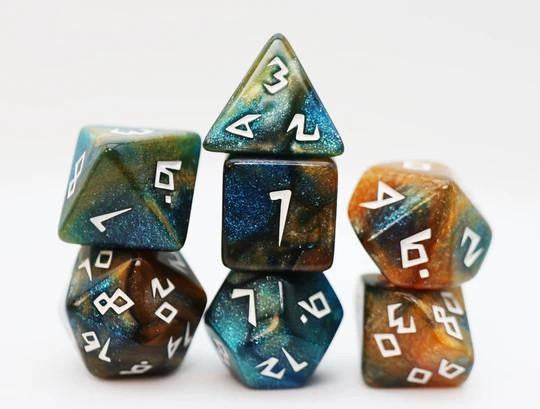 Foam Brain Games Foam Brain Dice - RPG Dice Set - Night Stalker 