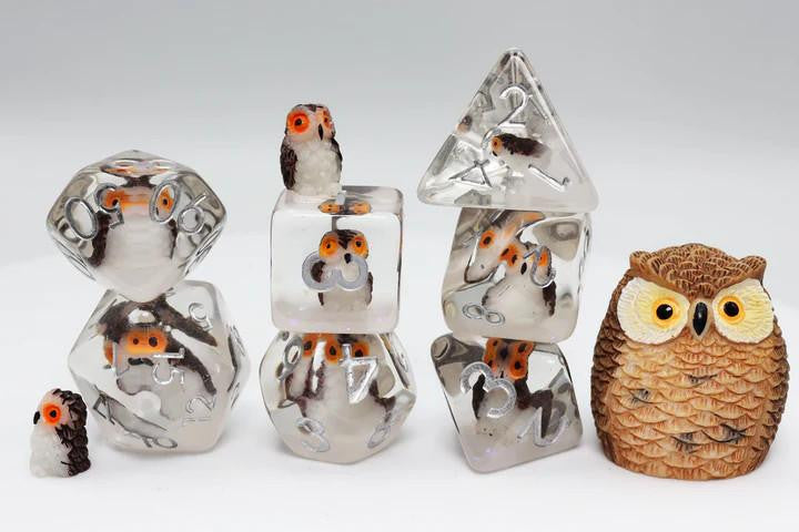 Foam Brain Games Foam Brain Dice - RPG Dice Set - Wise Owl 