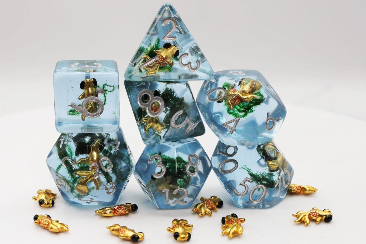 Foam Brain Games Goldfish  RPG Dice Set 