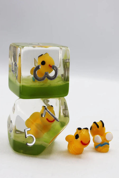 Foam Brain Games Happy Bees RPG Dice Set 