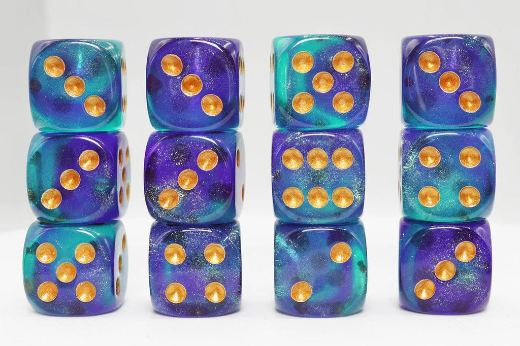 Foam Brain Games Hocus Pocus Glitter - 12 piece Pip D6's 