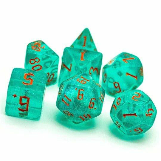 Foam Brain Games Hurricane Elemental RPG Dice Set
