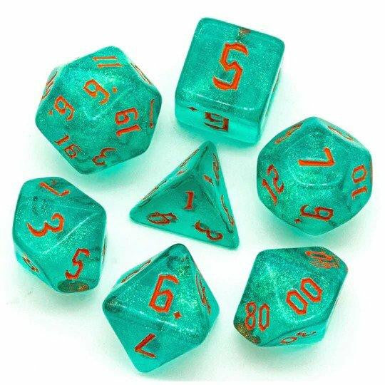Foam Brain Games Hurricane Elemental RPG Dice Set
