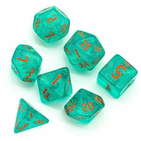 Foam Brain Games Hurricane Elemental RPG Dice Set