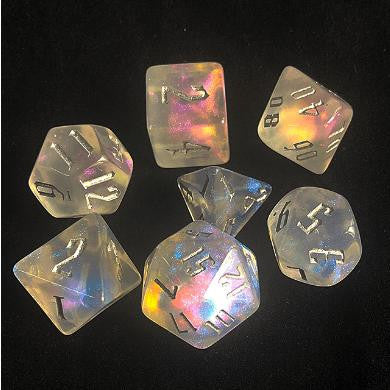 Foam Brain Games Ice Fae RPG Dice Set