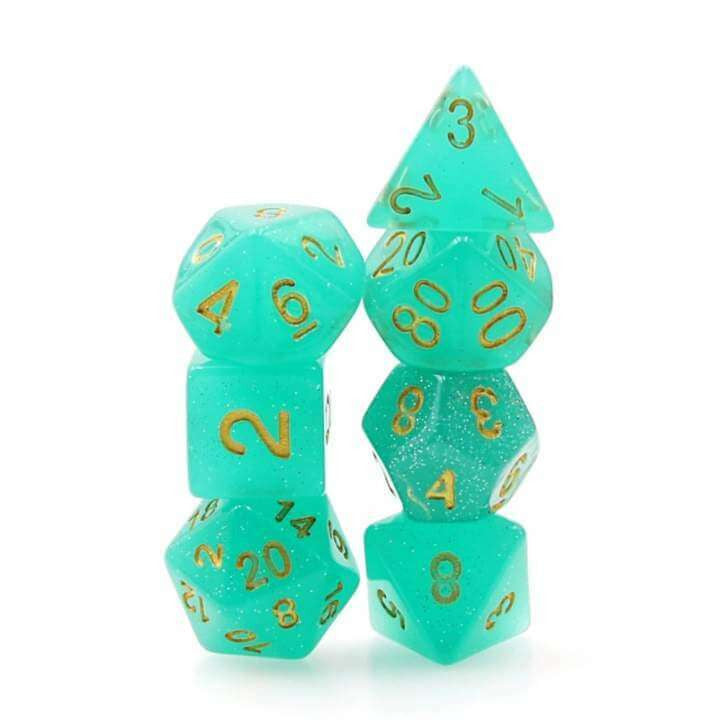 Foam Brain Games Island Oasis RPG Dice Set