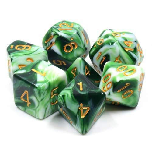 Foam Brain Games Jadeite RPG Dice Set