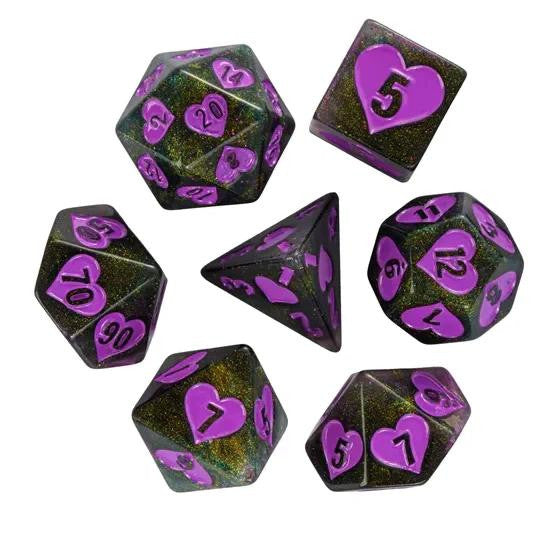 Foam Brain Games Jealous Love RPG Dice Set 