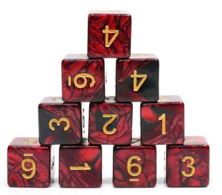 Foam Brain Games Jokers Wild - 12 piece D6s