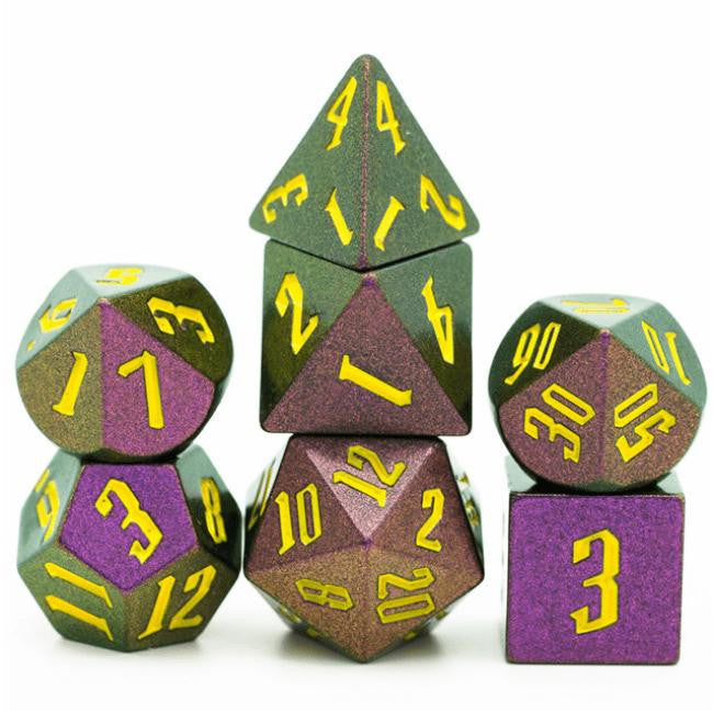 Foam Brain Games Jumbo Color Shifting Dice Set - Rose Red, Green and Golden