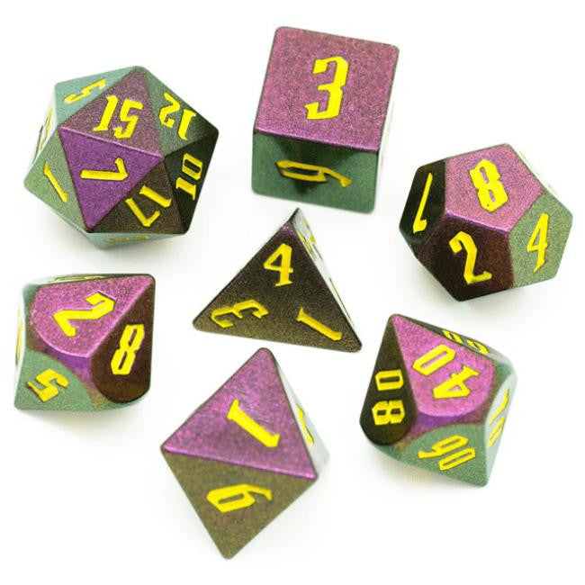 Foam Brain Games Jumbo Color Shifting Dice Set - Rose Red, Green and Golden