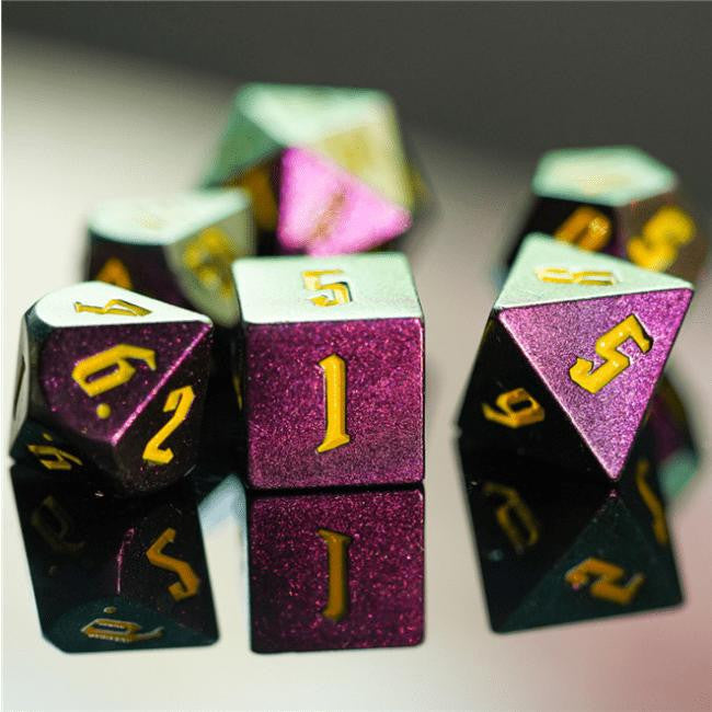 Foam Brain Games Jumbo Color Shifting Dice Set - Rose Red, Green and Golden