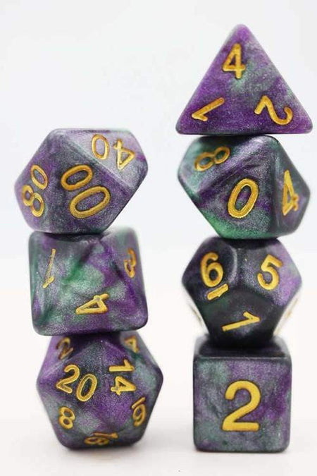 Foam Brain Games King Cake RPG Dice Set