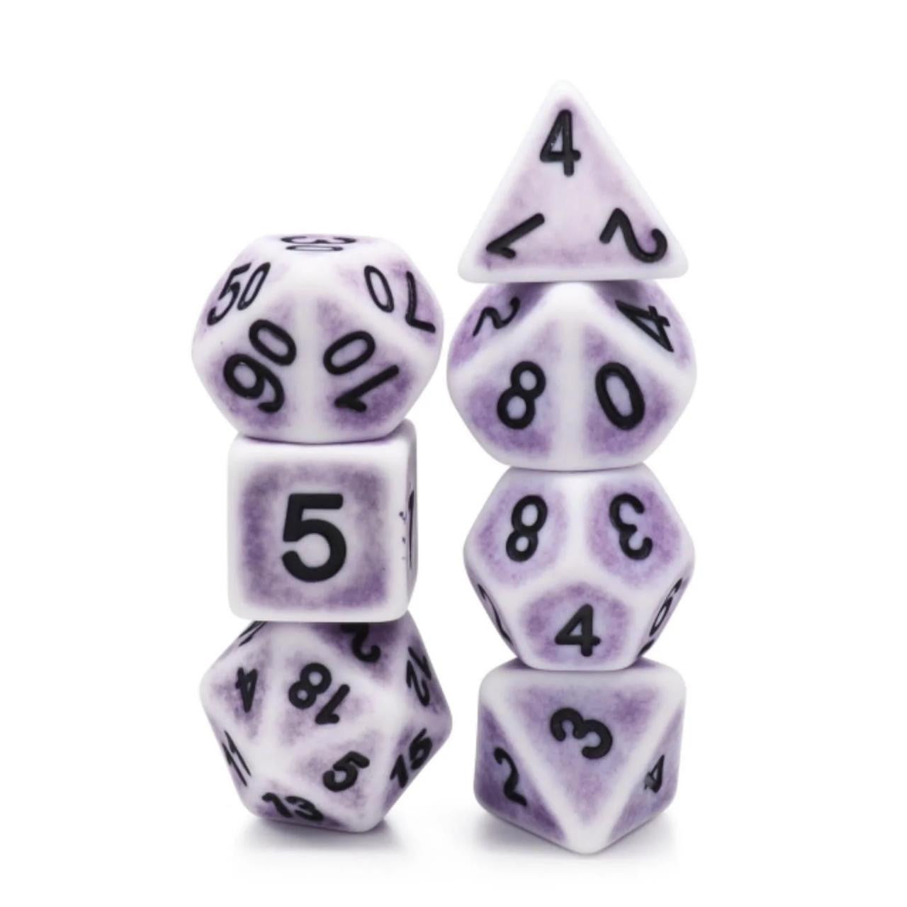 Foam Brain Games Lavender Ancient RPG Dice Set