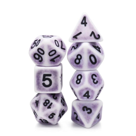 Foam Brain Games Lavender Ancient RPG Dice Set