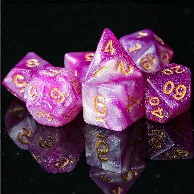 Foam Brain Games Love Potion RPG Dice Set