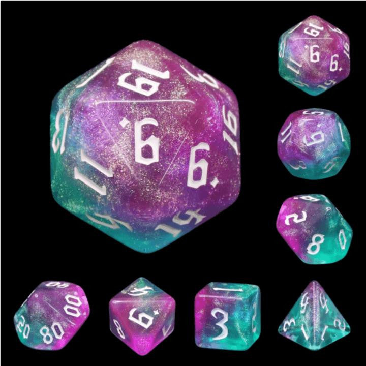 Foam Brain Games Magic Wand RPG Dice Set