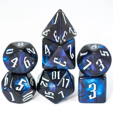 Magician's Dark Night RPG Dice Set