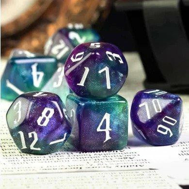 Foam Brain Games Magicians Twilight RPG Dice Set