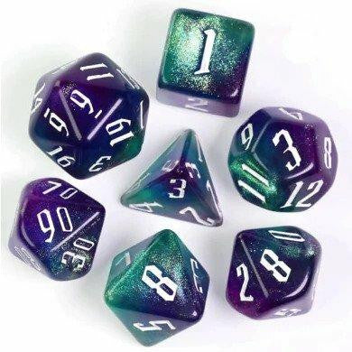 Foam Brain Games Magicians Twilight RPG Dice Set