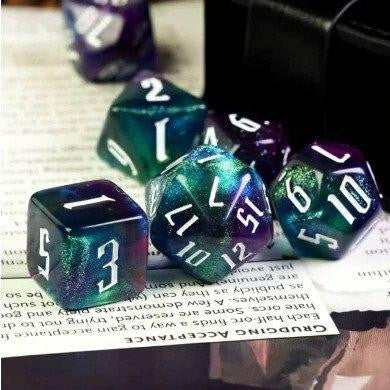 Foam Brain Games Magicians Twilight RPG Dice Set
