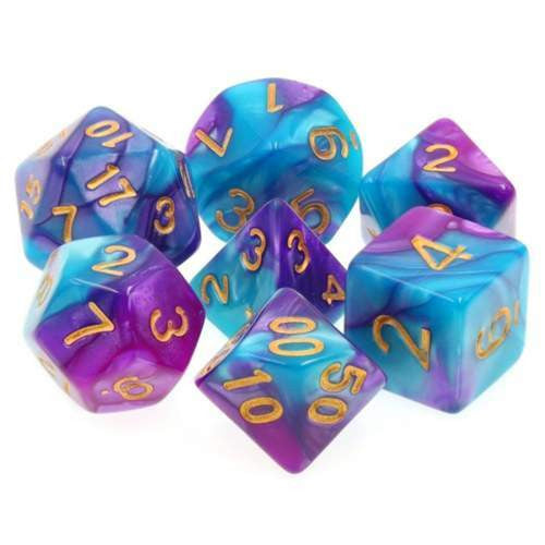 Foam Brain Games Mermaid Beach RPG Dice Set