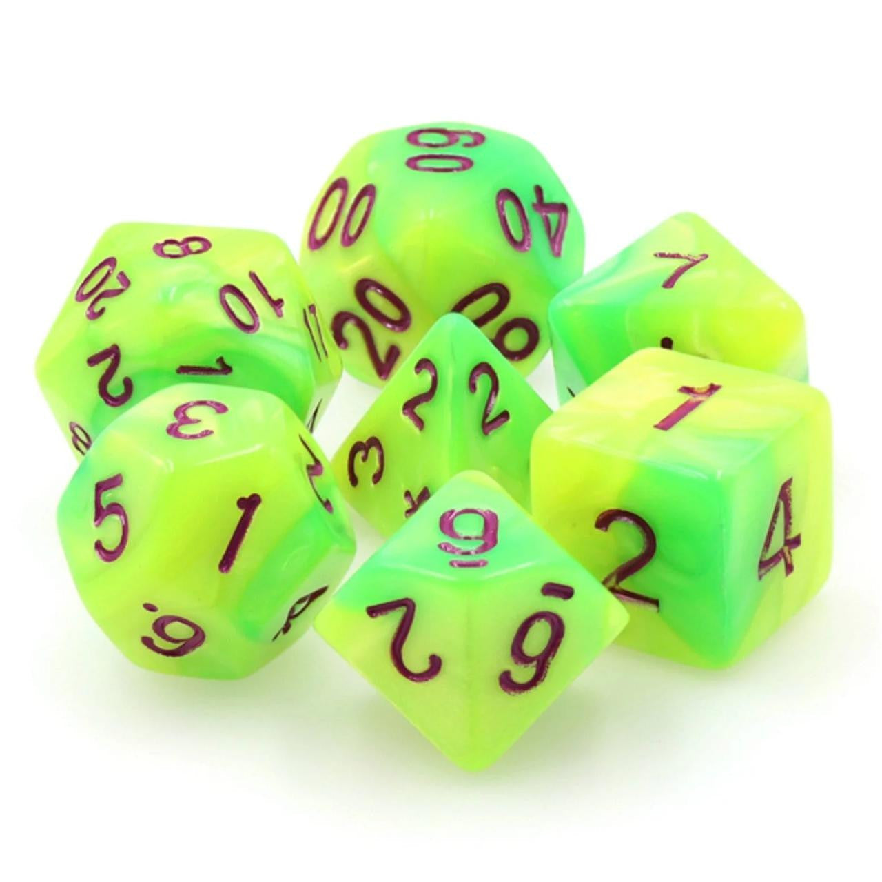 Foam Brain Games Monster Snot RPG Dice Set